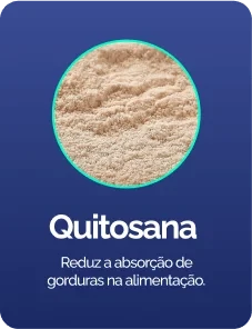 Quitosana, fibra natural utilizada em suplementos alimentares